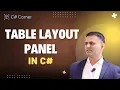TableLayoutPanel in C