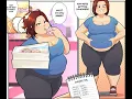 Weight gain comic dubbed