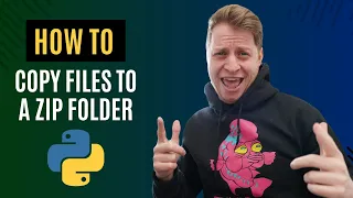 How to Copy Files and add them to a Zip Folder using Python - Beginner Project