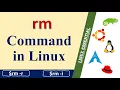 rm command in Linux Deleting Files