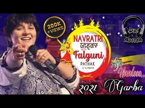 Download MP3 Falguni Pathak Special Garba l Navratri Festival 2021 l Nonstop Garba Night Mix By DJ Aditya NR