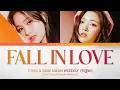 Jihan & Park Soeun of Weeekly (위클리) - Fall In Love  (Color Coded Lyrics Eng/Rom/Han/가사)
