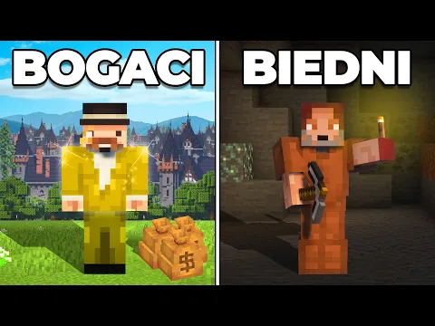 Video Thumbnail: 100 Graczy Symuluje Ekonomię w Minecraft