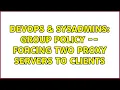 DevOps SysAdmins Group policy -