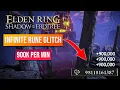 NEW ELDEN RING RUNE FARM RUNE GLITCH TO LEVEL UP FAST 900K PER MINUTE
