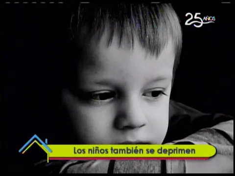 Los niños también se deprimen