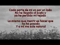 Dejándolo Pasar Letra de Samurai