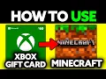 How To Use XBOX Gift Card on Minecraft 2025 - Step by Step