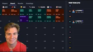 Yahoo Fantasy Mock Draft