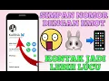 Cara Menambahkan Emoticon di Nama Kontak HP Android