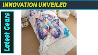 HOSIMA Butterfly Comforter Aesthetic Dream Bedding