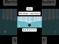 Download Lagu Note kalimba Bernadya - Satu bulan #note#kalimbamusik #rameindongg #subscribemychannel