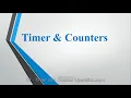 12 Timer and Counter Operation