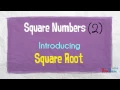 Introducing Square Root