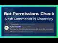 Bot Permissions Check for Slash Commands discord py