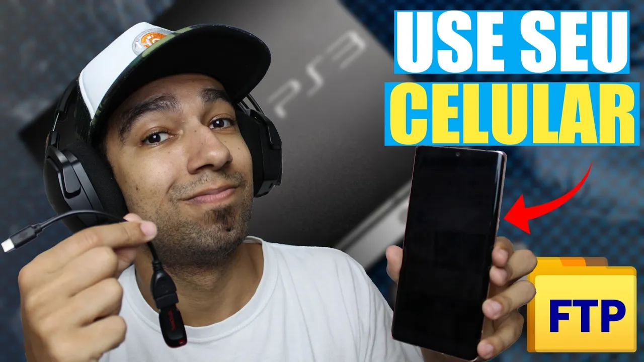 Como transferir arquivos para o PS3 utilizando seu celular | ATUALIZADO!!