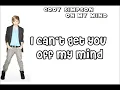 Cody Simpson On my mind Karaoke - higher key