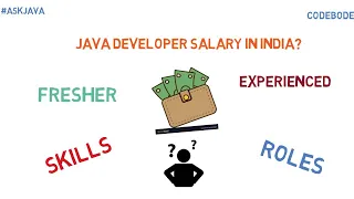 Java Salaries In India How much can a java developer earn Java Developer Skills and Roles