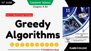 Greedy Algorithms - 11th Class 1st Year Computer Science