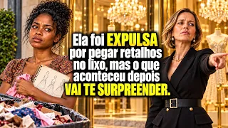Ela foi Expulsa por pegar retalhos no lixo, ms o que aconteceu depois Vai te surpreender