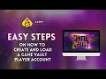 Game Vault Agent Guide - Setting Up and Loading Player Accounts