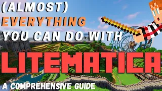 How to USE Litematica Everything You Can Do With It Almost Minecraft Java Tutorial