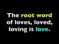 ROOT WORDS SONG for KIDS Learn English