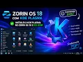 Zorin OS I installed Plasma on Zorin and it worked great