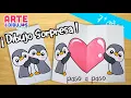 Como dibujar un CORAZON DIBUJO SORPRESA