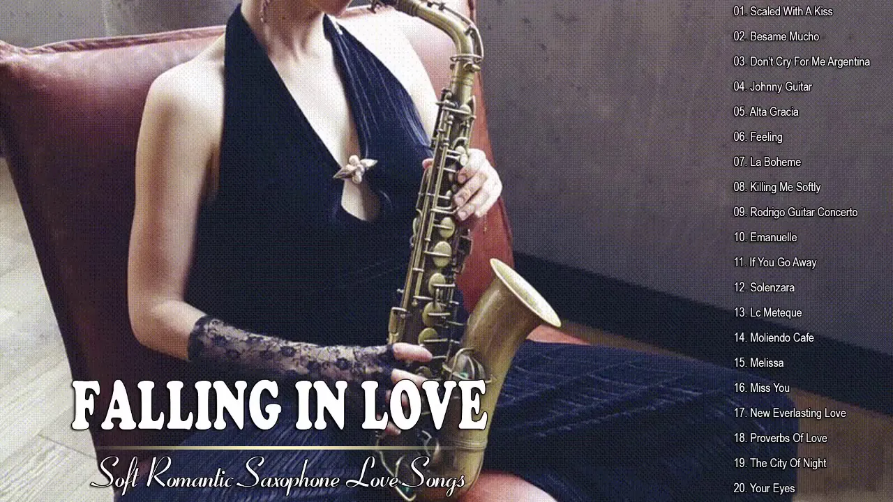 Top 50 Instrumental Love Songs Collection: Saxophone, Piano, Guitar, Violin Love Songs Instrumental
