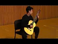 Suvan Agarwal plays Sonata Romantica III: Allegro Vivo by Manuel Ponce