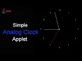Simple Analog clock in Java Applet