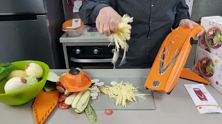 Borner V5  Instruções de uso corte de legumes