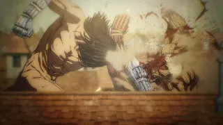 Download Eren \u0026 Zeke vs Reiner, Porco and Pieck FULL FIGHT | [Attack on Titan] 2022 MP3