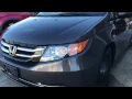 Honda Odyssey EX-L LDW and FCW Systems Side and Back Cameras