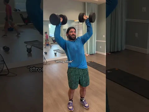 Running to the gym is insane