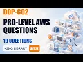 DOP-C02 Exam Prep Question Answers 2026 AWS DevOps Engineer Professional 19 Questions Set 22