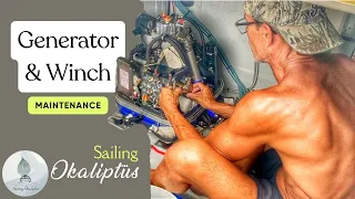 Sailing The Med: Generator & Winch Maintenance On Our Catamaran