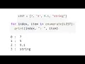 6 2 Python Loop over List String Dictionary and Numpy Array