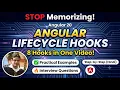 Angular Lifecycle Hooks Explained in Depth Complete Guide with Practical Examples