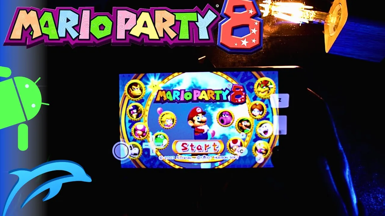 Mario Party 8 Android | Dolphin Emulator Android | Wii Emulator Android Mali GPU