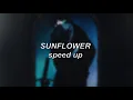 Post Malone ft Swae Lee - Sunflower Speed Up