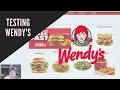 Testing the Wendy s website Exploratory Testing QA