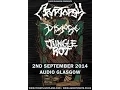 Download Lagu Disgorge (US) - Live at the Audio, Glasgow September 2nd, 2014 FULL SHOW