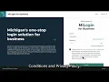 MDCR Public Portal MiLogin Business