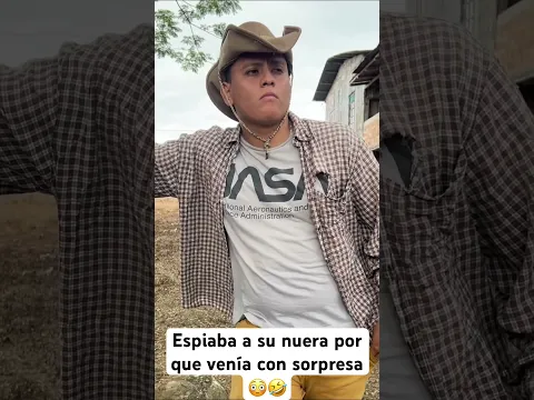 Espiaba a su nuera por que venía con sorpresa 🤣🤣