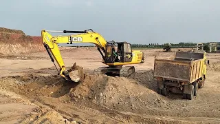 #video EXCAVATOR HITACHI STRONG JCB 205 TRACTOR #viral #jcb tractor mitti level #excavator #op 
