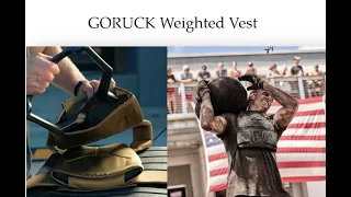 The New GORUCK Weighted Vest is here