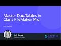 Mastering DataTables in Claris FileMaker Pro 2 3 - Searching
