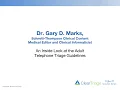 An Inside Look at the Adult Telephone Triage Guidelines with Dr Gary Marks